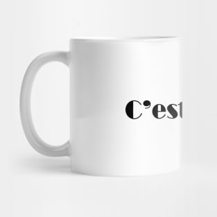 C'est La Vie Mug